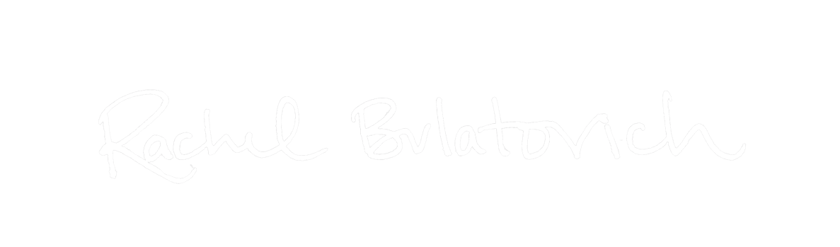 Rachel Bulatovich handwritten